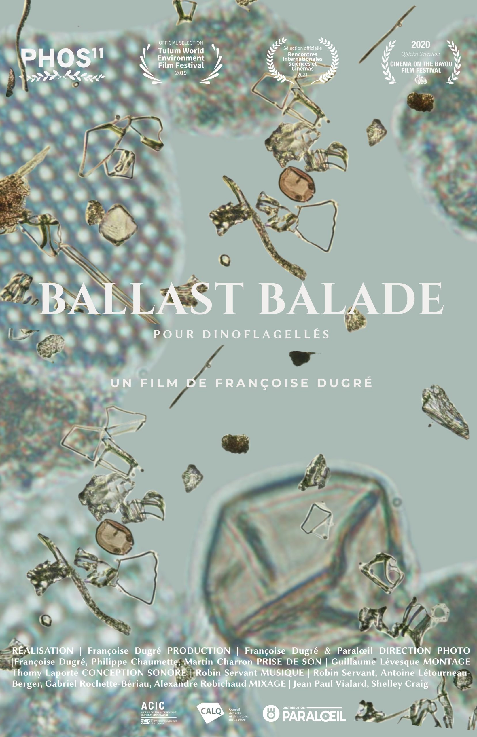 Ballast balade pour dinoflagellés