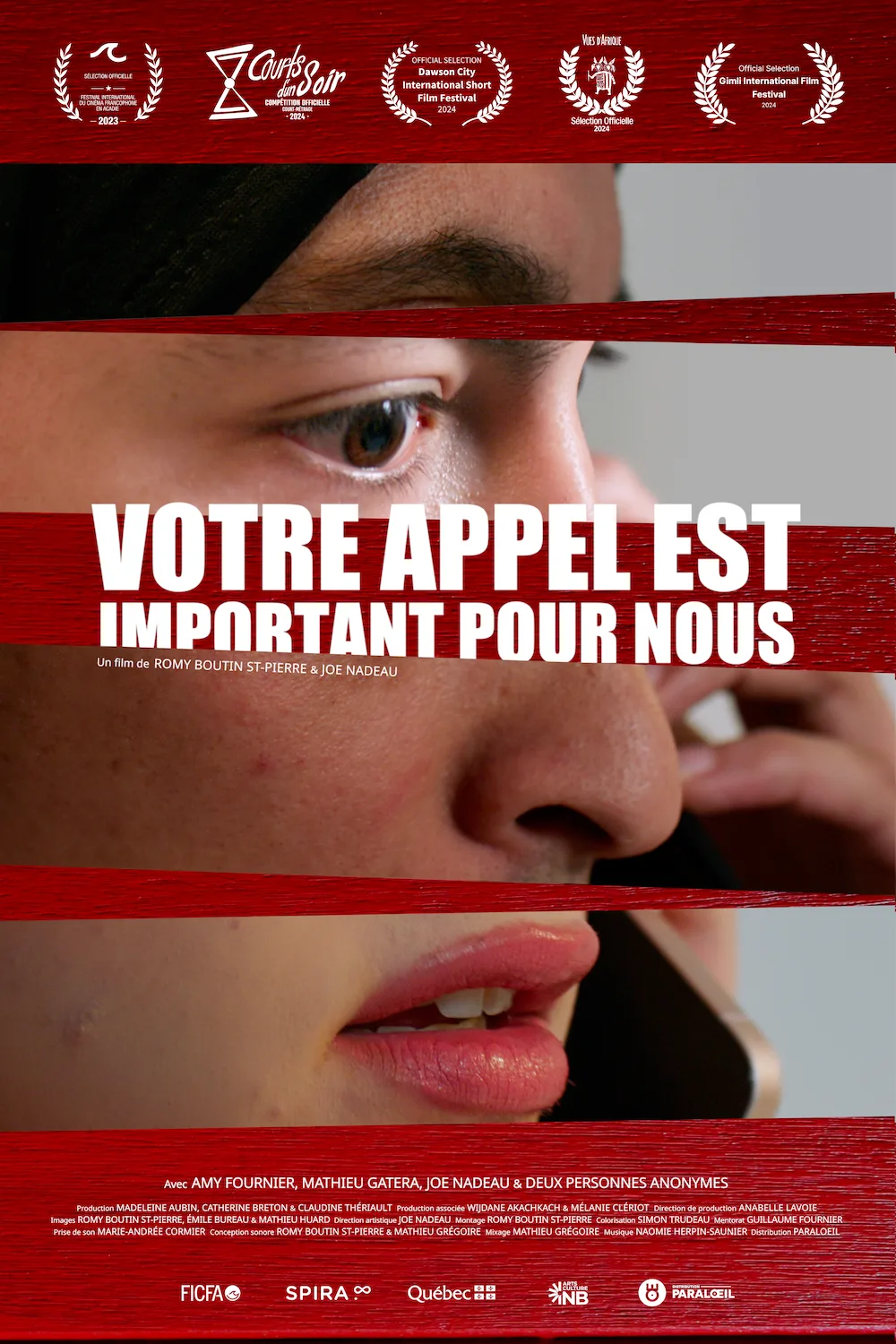 Votre appel est important pour nous