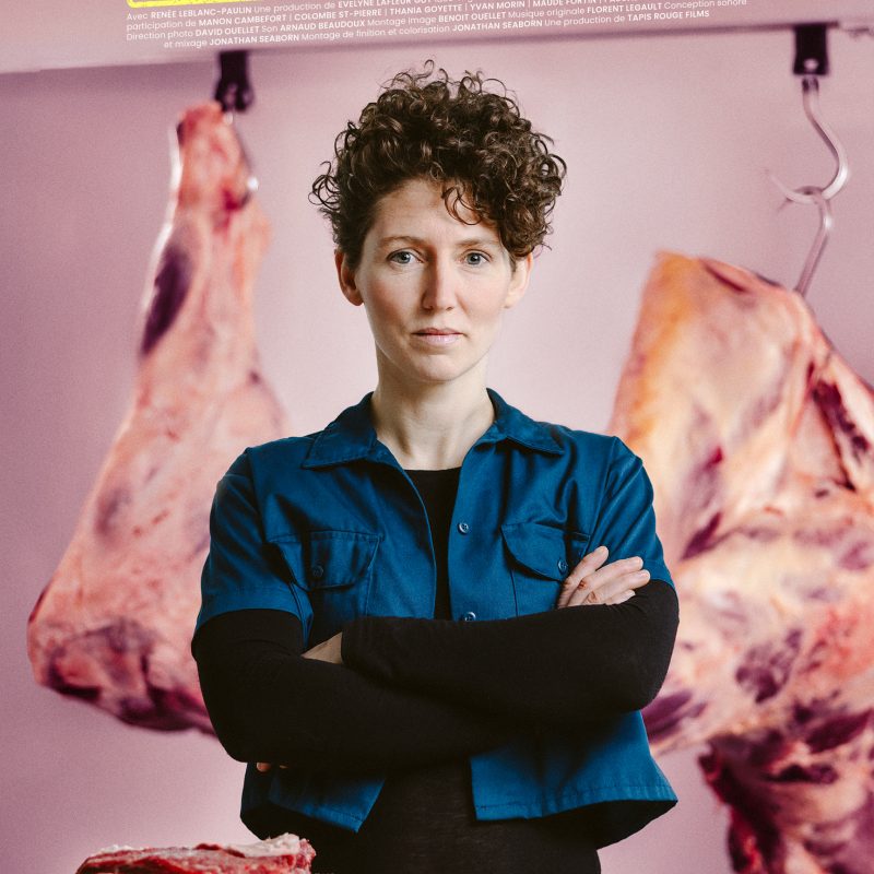 Affiche du film La bouchère de Trois-Pistoles